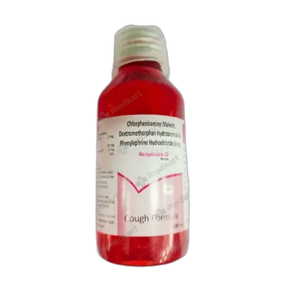 respicure d cough syrup 60 ml